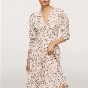 Mango leonor midi dress